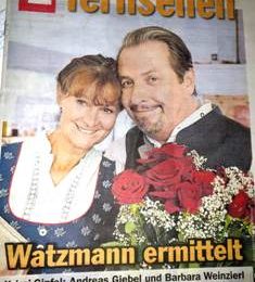 Barbara Weinzierl und Andreas Giebel in ARD-Vorabend-Krimiserie „Watzmann ermittelt“